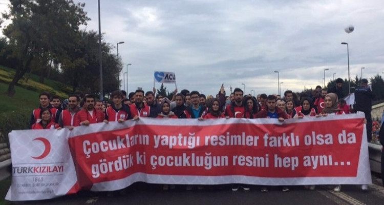 Vodafone 39. İstanbul Maratonu’nda İstanbul Kızılay da Çocukların Geleceği için Koştu