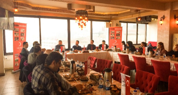 Türk Kızılayı İstanbul Şube Başkanlığı Basın Danışmanları Platformunu Ağırladı