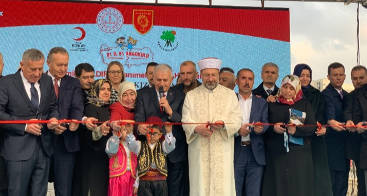 Barış Pınarı Harekatı Şehit Ahmet Topçu Anaokulu Açılışı Yapıldı.