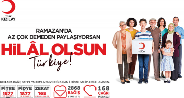 Ramazan'da Az Çok Demeden Paylaşıyorsan Hilal Olsun.