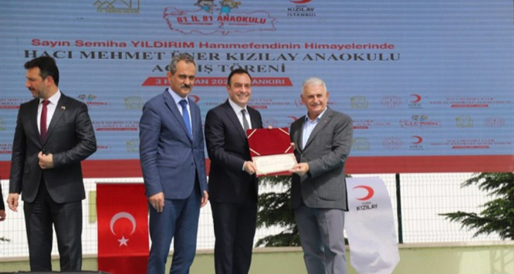 Hacı Mehmet Üner Kızılay Anaokulumuzun Açılışı Gerçekleşti.